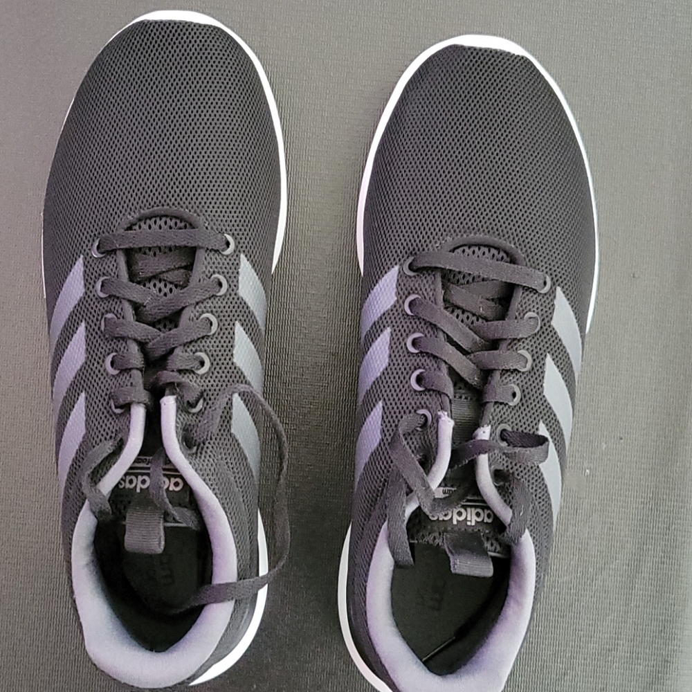 Brand New Women ADIDAS Black Grey Size 9,5